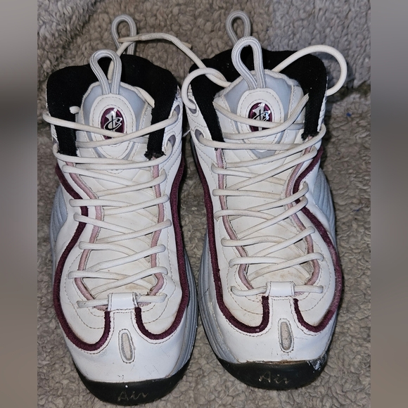 NIKE Air Max Penny 2 II Rosewood Sneakers Sz.6.5/7 Mid Top Shoes DV1163-100 - Picture 2 of 16
